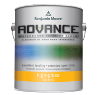 Benjamin Moore ADVANCE®<br>Waterborne Interior Alkyd<br>High Gloss