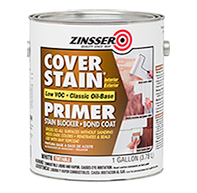 ZINSSER® Cover-Stain®<br>Oil-Base Primer.<br>